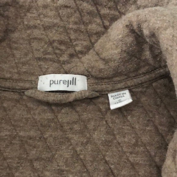 PureJill quilted sweater - Picture 2 of 6